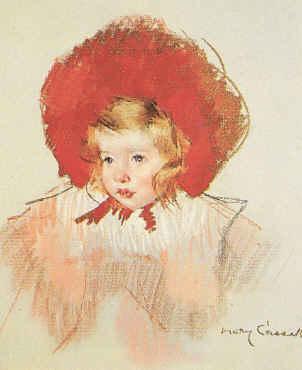 Mary Cassatt Child with Red Hat oil painting image